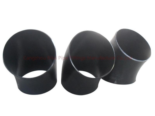 ASTM B16.9 ঢালাই পাইপ ফিটিংস BW A234 WPB, 45 ডিগ্রী ছোট ব্যাসার্ধ কনুই