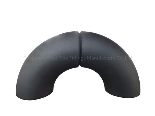 A234 ASME B16.9 পাইপ ফিটিং কনুই LR STD বাট ঢালাই 1.5D 90 ডিগ্রি কার্বন ইস্পাত কনুই