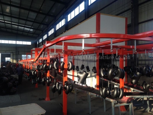 B16.9 A234 SCH40 STD 90 ডিগ্রী MS 1.5D LR বাট ওয়েল্ডেড স্টিল পাইপ বেন্ড বিজোড়