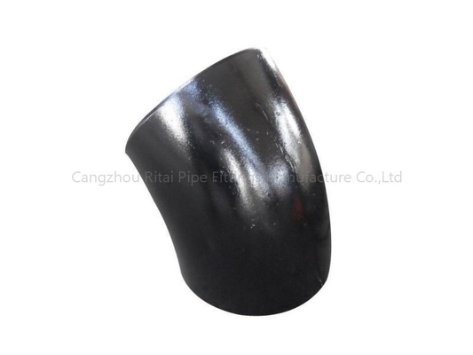 তফসিল 40 পাইপ ফিটিং কনুই 90 ডিগ্রি ANSI B16.9 A106 GR.B বাট ঢালাই