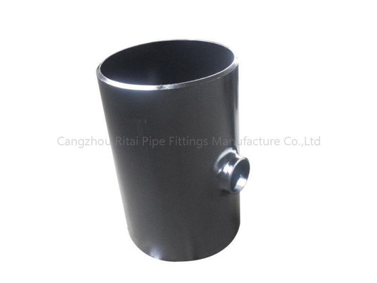 ANSI ASME B16.9 বাট ঢালাই পাইপ ফিটিং সমান অসম XS কার্বন ইস্পাত কমানোর টি