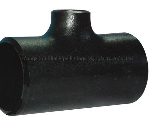 ANSI ASME B16.9 বাট ঢালাই পাইপ ফিটিং সমান অসম XS কার্বন ইস্পাত কমানোর টি