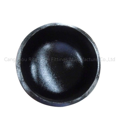 ANSI ASME B16.9 1 ইঞ্চি পাইপ এন্ড ক্যাপস WPL6 , BW SGP কালো ইস্পাত পাইপ ফিটিং