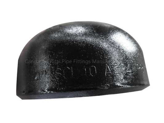 DN600 পাইপ ফিটিং ক্যাপ কার্বন ইস্পাত API5L BW ANSI B16.9 A234