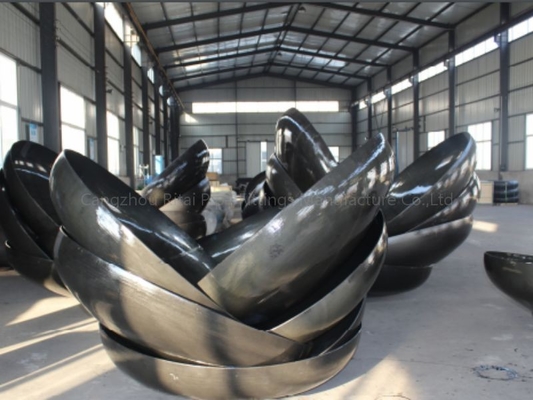 ASTM A234 WPB পাইপ ফিটিং ক্যাপ পেটা বাটওয়েল্ডিং WPHY 52 36'' XS