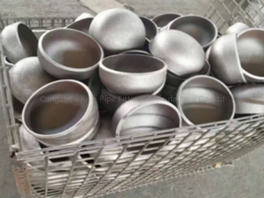P235GH A420 পাইপ ফিটিং ক্যাপ 2 ইঞ্চি কার্বন ইস্পাত Sch 40 STD