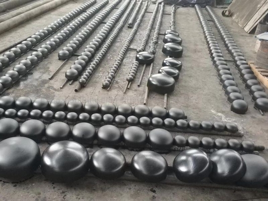 BW এন্ড পাইপ ফিটিং ক্যাপ কার্বন স্টিল ASME B16.9 XS Sch 80 1/2''- 48''