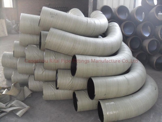 DIN2605 দীর্ঘ ব্যাসার্ধ 90 বেন্ড পাইপ Sch 80 DIN BS EN10253 ST37.2 কার্বন 3D 5D