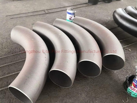 ASME B16.28 স্টিল টিউব ফিটিংস 2D 5D 6D 8D 9D 10D 4 ইঞ্চি 90 ডিগ্রি বেন্ড