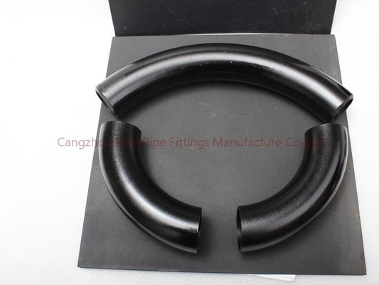 A53Gr.B A106GR.B বাট ওয়েল্ড টিউব ফিটিং ASTM DN200 XS SCH80 4 ইঞ্চি 180 ডিগ্রি বেন্ড