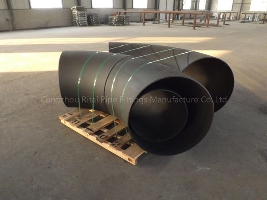 ASTM B16.9 বড় পাইপ কনুই কার্বন ইস্পাত রাউন্ড বেভেলড শেষ 90 ডিগ্রী কনুই ফিটিং