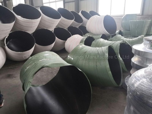 ASTM 1200 NB বড় পাইপ কনুই ছোট ব্যাসার্ধ 45 ডিগ্রী BW বড় ব্যাস কার্বন ইস্পাত