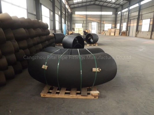 ASTM 1200 NB বড় পাইপ কনুই ছোট ব্যাসার্ধ 45 ডিগ্রী BW বড় ব্যাস কার্বন ইস্পাত