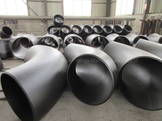 ASME B16.9 ERW বড় পাইপ কনুই কার্বন ইস্পাত 90 ডিগ্রি লম্বা ব্যাসার্ধ বাঁক