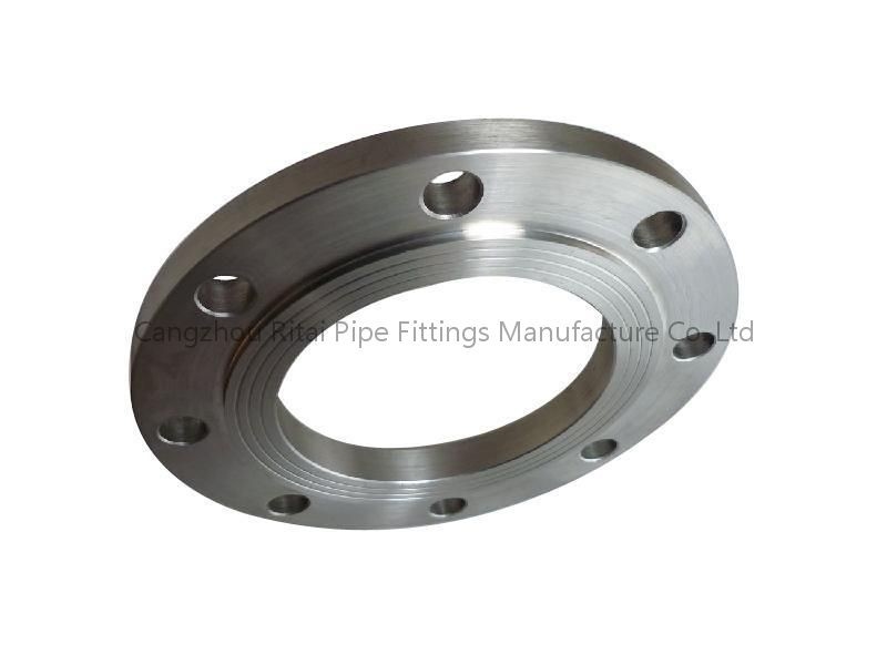 125NB ফ্ল্যাট ওয়েল্ডিং ফ্ল্যাঞ্জ P265GH PN25 PN16, SCH 80 MS স্লিপ অন ফ্ল্যাঞ্জে কালো পেইন্ট