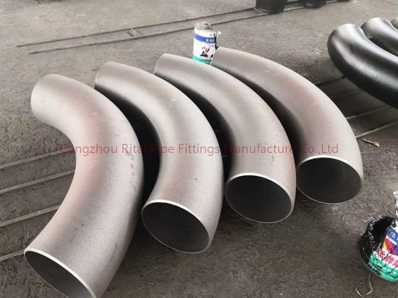 ASME B16.28 স্টিল টিউব ফিটিংস 2D 5D 6D 8D 9D 10D 4 ইঞ্চি 90 ডিগ্রি বেন্ড