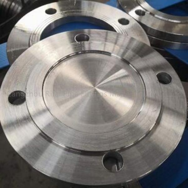 ASTM B16.5 স্টিল ব্লাইন্ড ফ্ল্যাঞ্জ ফেস ফিনিশ ANSI B16 5 4&quot; কার্বন ইস্পাত 150# RF